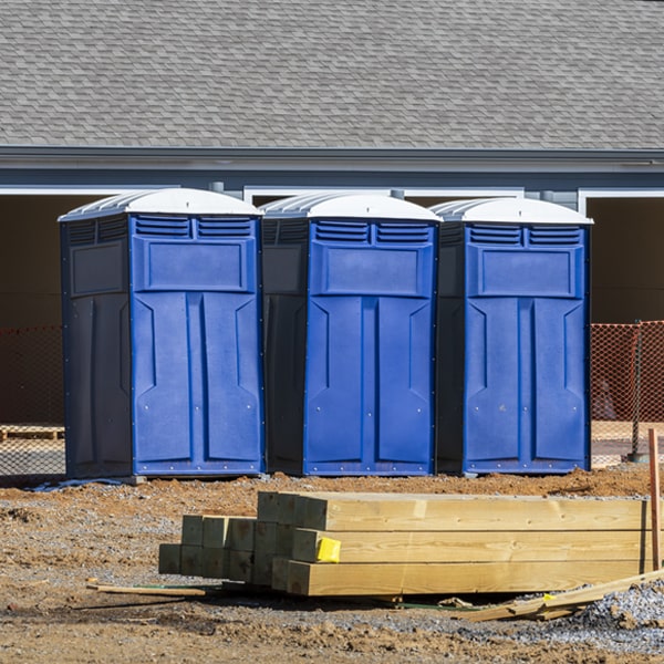 can i customize the exterior of the portable toilets with my event logo or branding in Mount Olivet